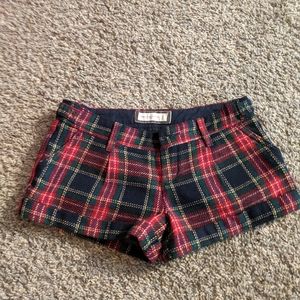 Holiday party Abercrombie and Fitch shorts